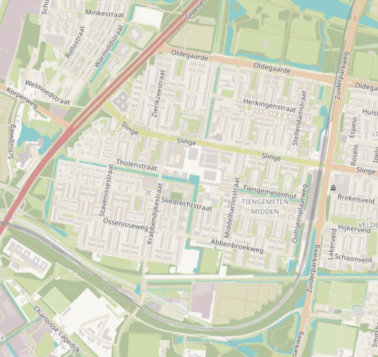 kaart Pendrecht van OpenStreetMap