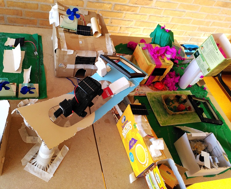 maquette Woudenberg van de toekomst