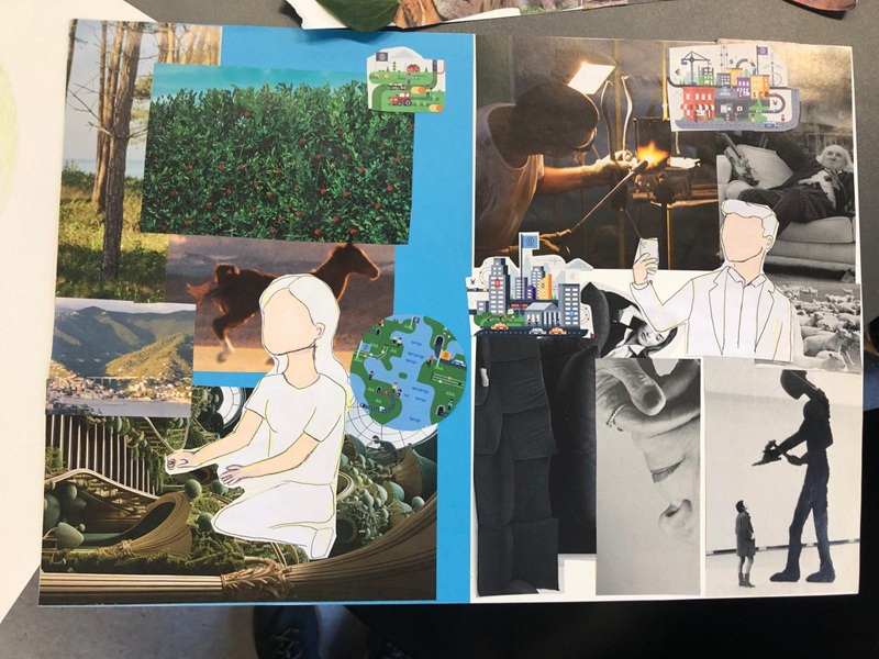 canvas met oplossingen voor verduurzaming in beroepen