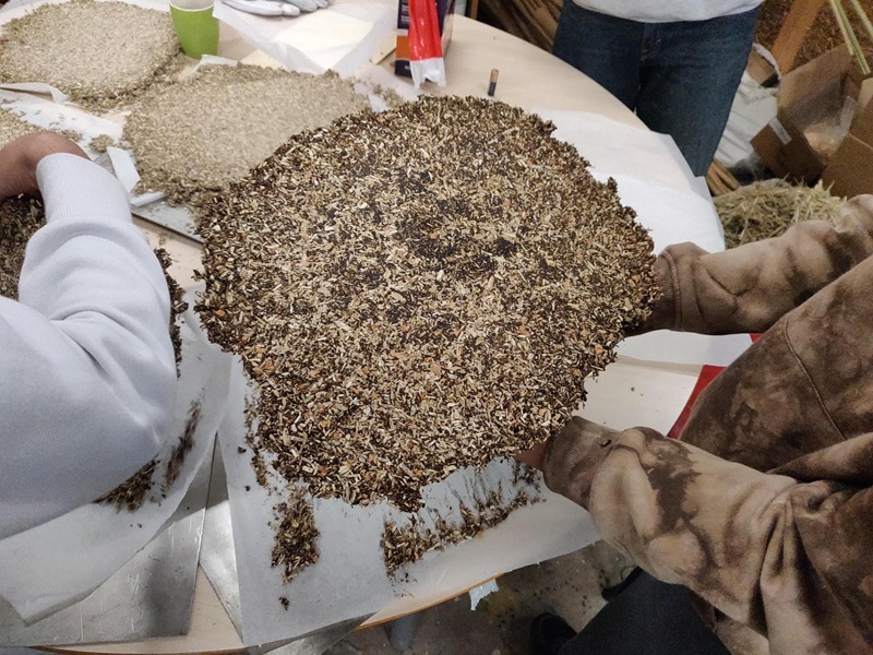 biobased grondstof voor bouwmateriaal