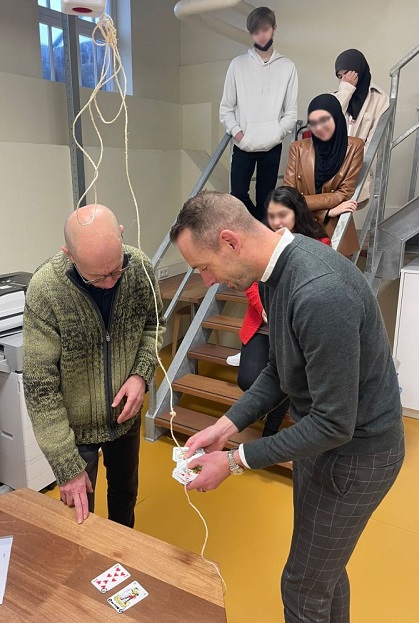 spelers escape game leerlingen Libanon