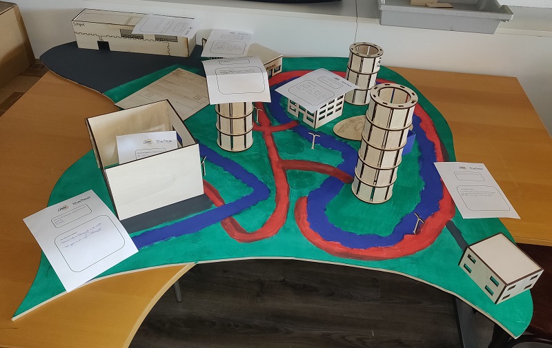 maquette Wijk van de Toekomst op Globe, Utrecht