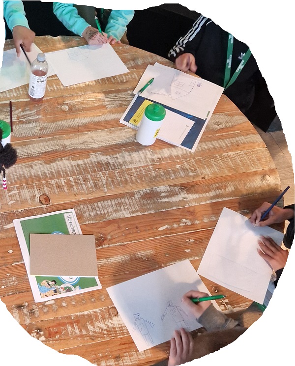 kinderhanden tekenen