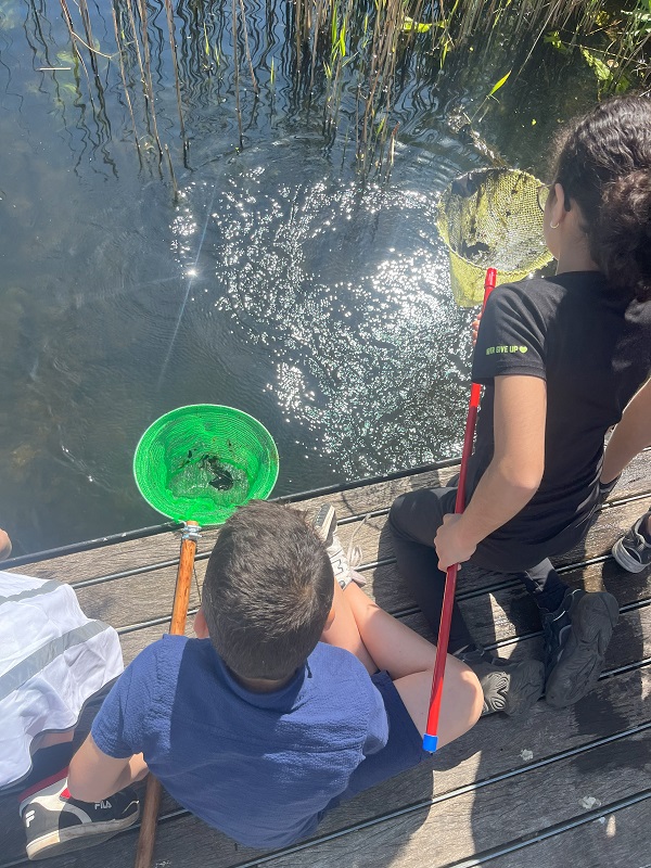 op zoek naar leven in het water