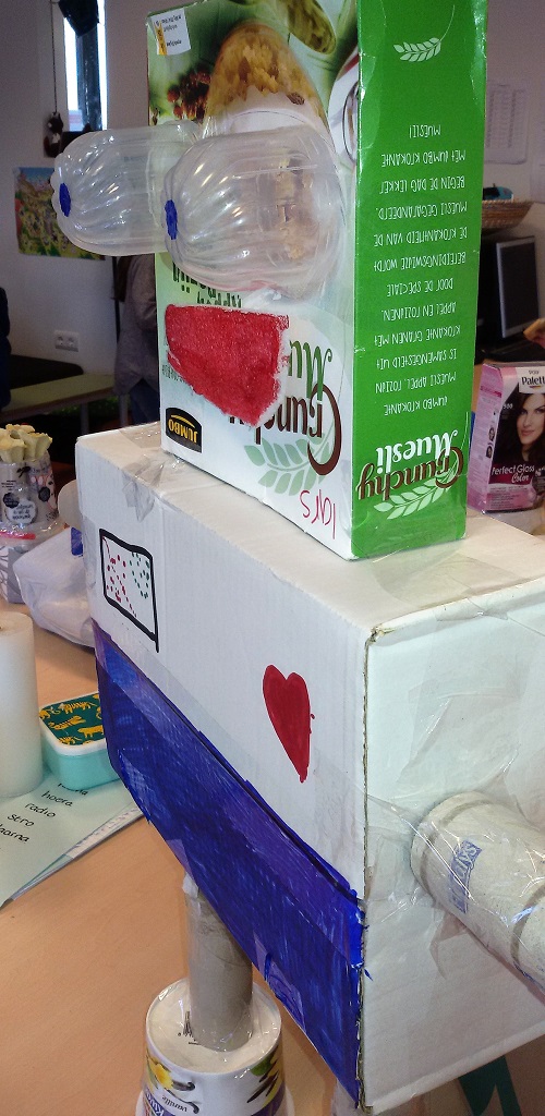 vogel van zwerfafval Emmen