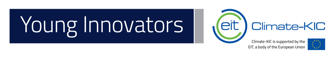 logo Young Innovators en Climate-KIC met EU