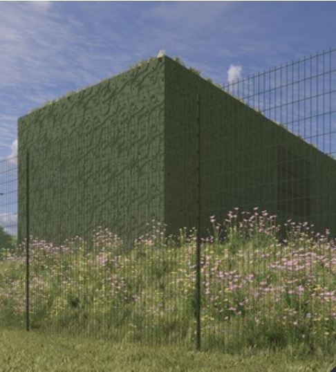 groen onderstation Prorail