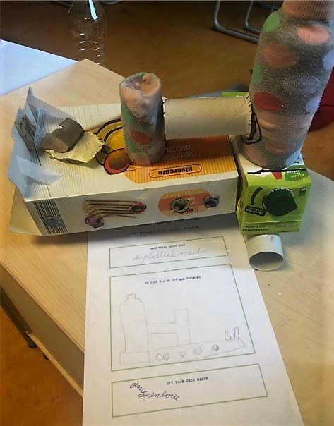 zwerfafval hergebruikt