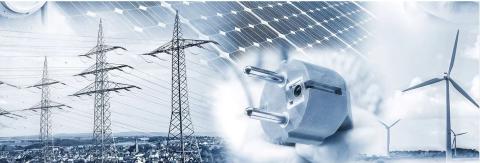 collage energie-apparaten. 