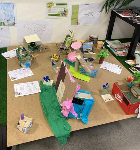 maquette wijk van de toekomst Reijeroord Rotterdam