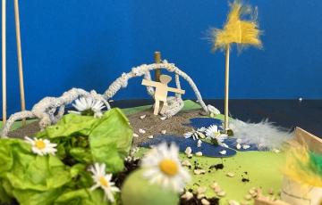 maquette duurzaam schoolplein